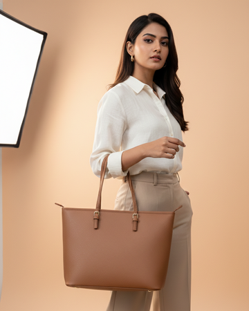 Stylish Large Capacity Tote Handbag
